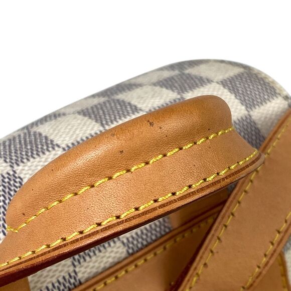 Louis Vuitton Sperone Backpack Daypack Rucksack Damier Azur White - Picture 10 of 14